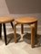 Vintage Stools in Style of Aalto Perriand, Set of 3, Image 4