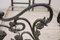 Cama doble modernista de hierro fundido, finales del siglo XIX, Imagen 13