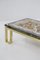Vintage Brass and Marble Coffee Table, 1950s, Image 9