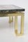 Vintage Brass and Marble Coffee Table, 1950s 5