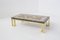 Vintage Brass and Marble Coffee Table, 1950s, Image 1