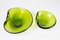 Vintage Danish Maygreen Glass Bowls by Per Lütken for Holmegaard,. 1950s, Set of 2 2