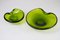 Vintage Danish Maygreen Glass Bowls by Per Lütken for Holmegaard,. 1950s, Set of 2 10