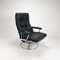 Fauteuil Postmoderne en Cuir, Italie, 1980s 1