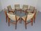 Danish Teak Dining Chairs by Henning Kjaernulf, 1960s, Set of 8 2