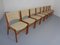 Danish Teak Dining Chairs by Henning Kjaernulf, 1960s, Set of 8 4