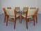 Danish Teak Dining Chairs by Henning Kjaernulf, 1960s, Set of 8 9