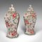 Large English Baluster and Ceramic Vases, 1920s, Set of 2, Image 2