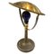 Mid-Century Italian Modern Adjustable Brass Table Lamp by Zerowatt, 1950s 1