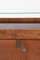 Modernes Möbel Sideboard aus Holz, Glas & Messing von Dassi, 1950er 6