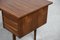 Mid-Century Modern Scandinavian Teak Desk with Drawers, 1960s, Image 7