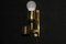 Gilded Murano Glass Sconces, 2000, Set of 2, Image 14