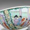Cuenco decorativo chino antiguo de cerámica, década de 1890, Imagen 10
