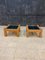 Oak and Ceramic Side Tables by Guillerme et Chambron for Votre Maison, 1970s, Set of 2 7