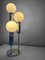 Lámpara de mesa con esferas de Solken Leuchten, años 70, Imagen 10