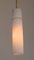 Lámpara colgante italiana de ópalo y latón de Stilnovo, años 60, Imagen 3