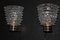 Rostrato Crystal Sconces in Murano Glass in the style of Barovier and Toso, 2000, Set of 2 11