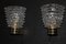 Rostrato Crystal Sconces in Murano Glass in the style of Barovier and Toso, 2000, Set of 2, Image 11