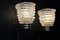 Rostrato Crystal Sconces in Murano Glass in the style of Barovier and Toso, 2000, Set of 2 8