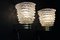 Rostrato Crystal Sconces in Murano Glass in the style of Barovier and Toso, 2000, Set of 2, Image 8