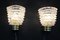 Rostrato Crystal Sconces in Murano Glass in the style of Barovier and Toso, 2000, Set of 2 7