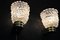 Rostrato Crystal Sconces in Murano Glass in the style of Barovier and Toso, 2000, Set of 2 3