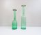 Green Glass Vases from Villeroy & Boch, 1990s, Set of 2 3
