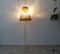 Floor Lamp with Sisal Lampshade and Claw Foot, 1960s, Image 11
