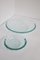 Glass Centerpieces in the style of Fontana Arte, 1980, Set of 2 7