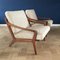 Danish Easy Chairs in Teak by Arne Wahl Iversen for Komfort, 1960s, Set of 2 2