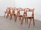 Model CH29 Dining Chairs by Hans Wegner for Car Hansen & Son, Denmark, 1952, Set of 5 3