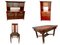 Art Nouveau Mahogany Dining Room Set, 1905, Set of 11, Image 1