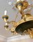 Lámpara de araña Empire de bronce dorado con 10 luces, Imagen 12