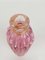 Jarrón Art Déco de cristal burbuja de Murano rosa y dorado de Barovier & Toso, Italia, años 30, Imagen 8