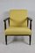 Yellow Velvet Easy Chair, 1970s 2