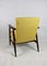 Yellow Velvet Easy Chair, 1970s 5