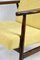 Yellow Velvet Easy Chair, 1970s 9