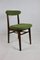 Olive Green Bouclé Dining Chair from Rajmund Halas, 1970s, Image 1