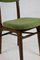 Olive Green Bouclé Dining Chair from Rajmund Halas, 1970s, Image 4