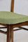Olive Green Bouclé Dining Chair from Rajmund Halas, 1970s 3