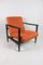 Orange GFM-142 Armchair attributed to Edmund Homa, 1970s attributed to Edmund Homa, Image 1