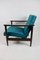 GFM-142 Armchair in Velvet attributed to Edmund Homa, 1970s 3