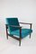 GFM-142 Armchair in Velvet attributed to Edmund Homa, 1970s 1