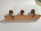 Antique French Faux Bamboo Carved Coat & Hat Rack, 1920s 6