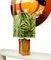 Lámpara de mesa de bambú y latón al estilo de Vivai Del Sud, Italia, años 60, Imagen 5