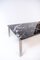 Danish Coffee Table with Aluminum Frame & Marble Top by Mann for Norr11, 2000s 3