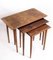 Danish Rosewood Nesting Tables, 1960s, Set of 3, Image 2