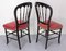 Late 19th Century Napoleon III French Fabric and Painted Wood Chairs, Set of 2 7