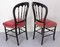 Late 19th Century Napoleon III French Fabric and Painted Wood Chairs, Set of 2, Image 7