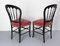 Late 19th Century Napoleon III French Fabric and Painted Wood Chairs, Set of 2 5